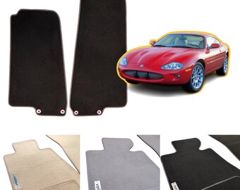 Tappetini personalizzati in velluto per Jaguar XK XKR XK8 1996-2006 - Italia