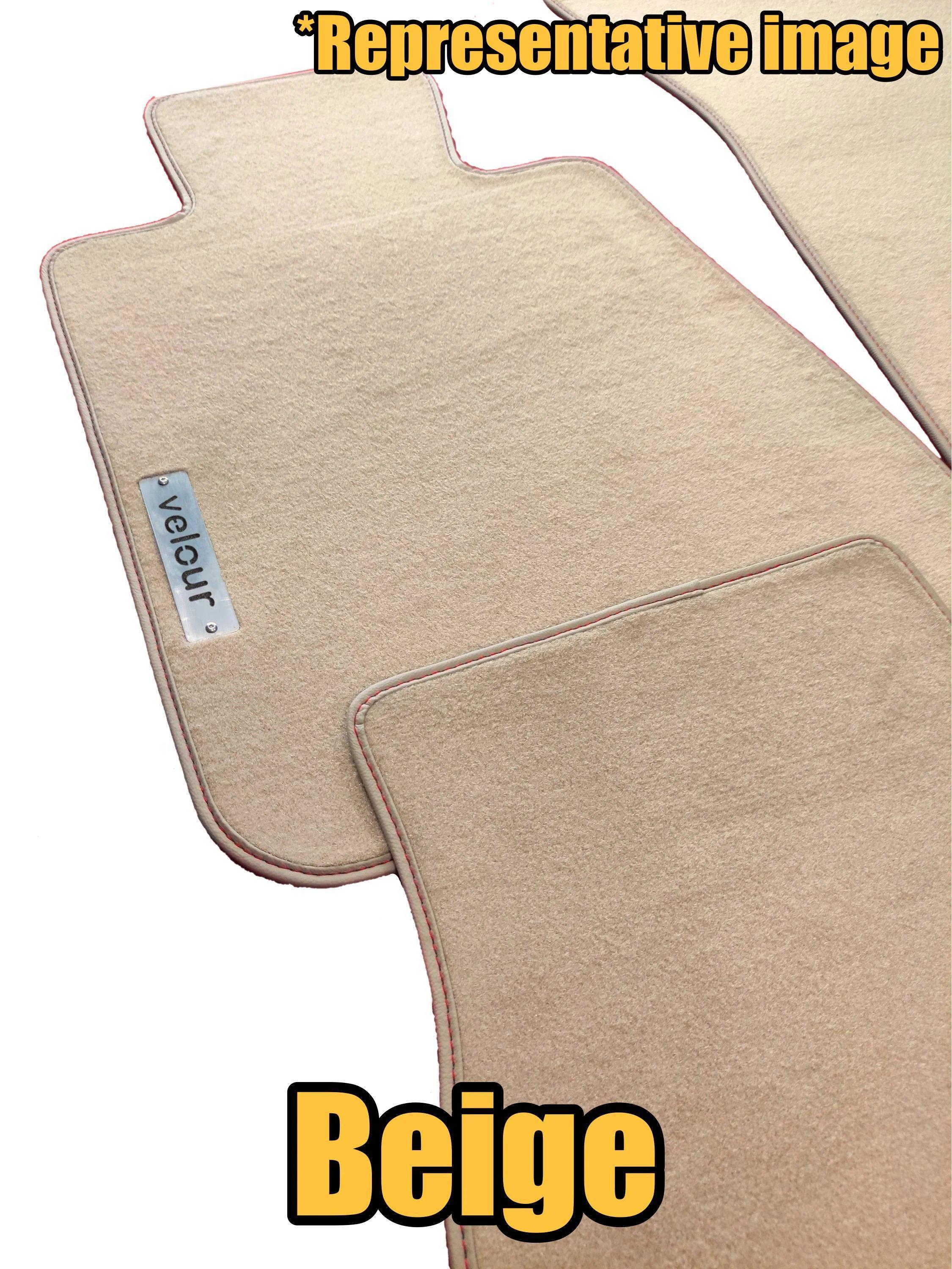 Juego De 4 Alfombrillas De Terciopelo Para BMW Serie 4 Gran Coupé F36 (2014-2020) – Tracción Trasera, Calidad OE