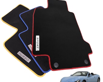 Maserati Grancabrio 2010-2019 Velour Custom Made Floor Mats