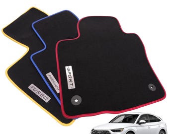 Audi Q5 B9 2018-2025 Velour Custom Made Floor Mats
