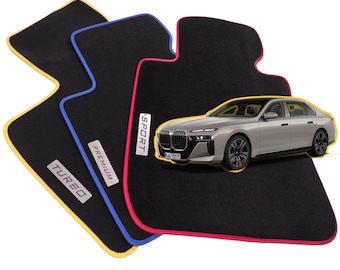 BMW 7-serie G70 Velourmattor 2023-2026, 740i 760i 750e M760e Mattor