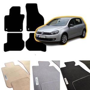 Volkswagen Golf 6 2009-2013 Velour Custom Made Floor Mats