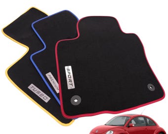 Volkswagen New Beetle 1998-2011 Velour Custom Made Floor Mats