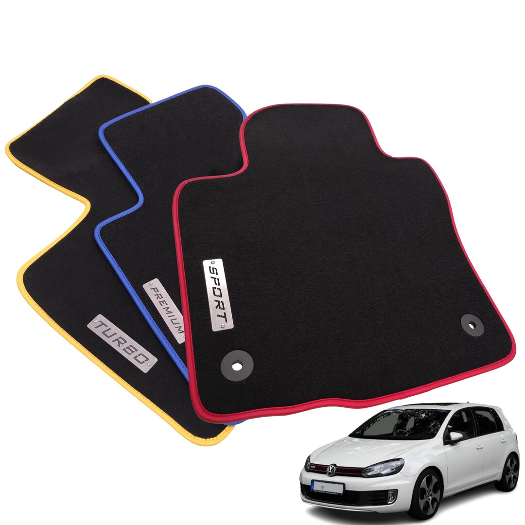 Volkswagen Golf 6 2009-2013 Velour Custom Made Floor Mats - Etsy