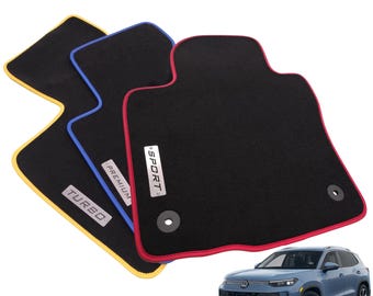Volkswagen Tiguan 2025-2026 Velour Custom Made Floor Mats