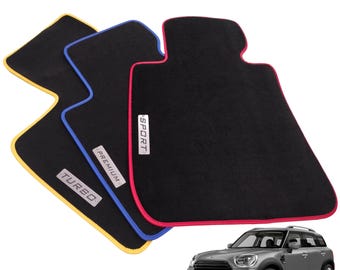 Mini Countryman F60 2017-2024 Velour Custom Made Floor Mats