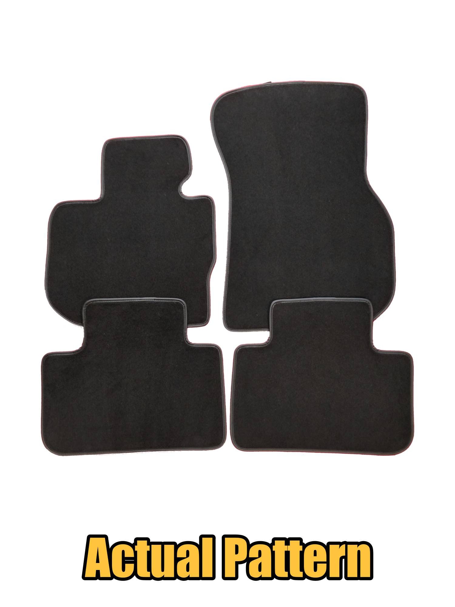 Velour Logo PB Performance Floor Mats For BMW X3 Type G01 (2017 Onwards) – Black, German Made