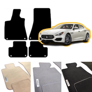 Maserati Ghibli M157 2013-2025 Velour Custom Made Floor Mats