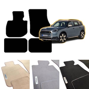 Mini Countryman Electric 2024-2025 Velour Custom Made Floor Mats
