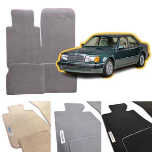 Mercedes E Class W124 1984-1995 Velour Custom Made Floor Mats