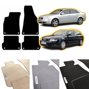 Audi A4 B6 Sedan-Avant 2001-2004 Velour Custom Made Floor Mats