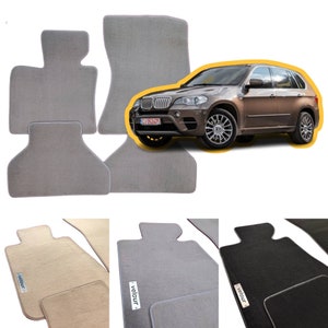 Bmw X5 E70 2007-2013 Velour Custom Made Floor Mats
