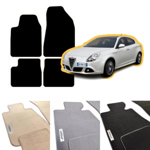 Alfa Romeo Giulietta 2010-2014 Velour Custom Made Floor Mats