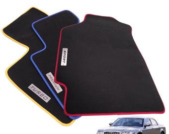 Set Di 4 Tappetini In Velluto Per Chrysler 300C I (2005-2011) – Su Misura Con Rinforzo E Antiscivolo – Motolux - 4