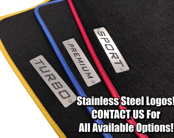 Mercedes-Benz 190 / 190E W201 Original Carpet Floor Mats – Beige Grosgrain (4pcs)