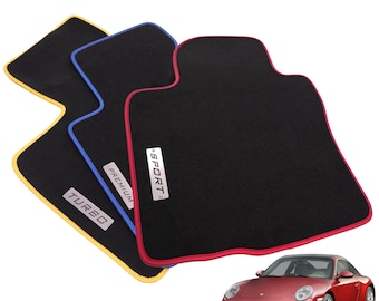 Porsche 911 997 2005-2012 Velour Custom Made Floor Mats