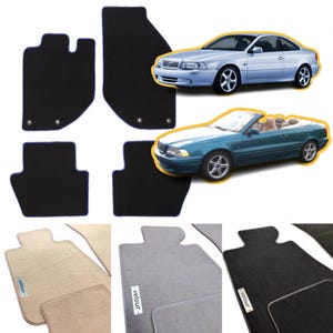 Volvo C70 1997-2005 Velour Custom Made Floor Mats