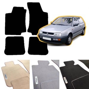 Volkswagen Golf 3 1991-1997 Velour Custom Made Floor Mats