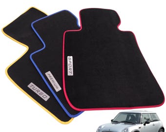 Mini Cooper R50-R53 2001-2007 Velour Custom Made Floor Mats
