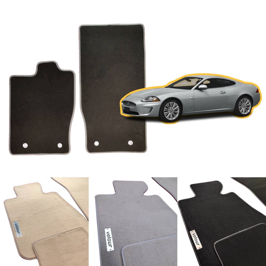 Jaguar XK XKR XK8 20072014 Velour Custom Made Floor Mats Etsy