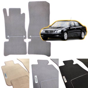 Mercedes E Class W211 2002-2009 Velour Custom Made Floor Mats
