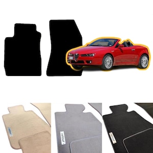 Alfa Romeo Spider 939 2006-2010 Velour Custom Made Floor Mats