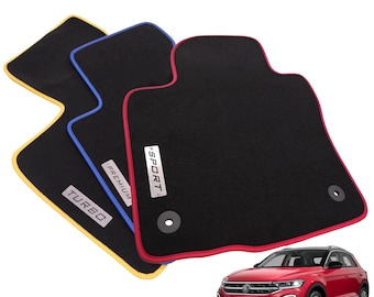 Volkswagen T-Roc 2017-2025 Velour Custom Made Floor Mats