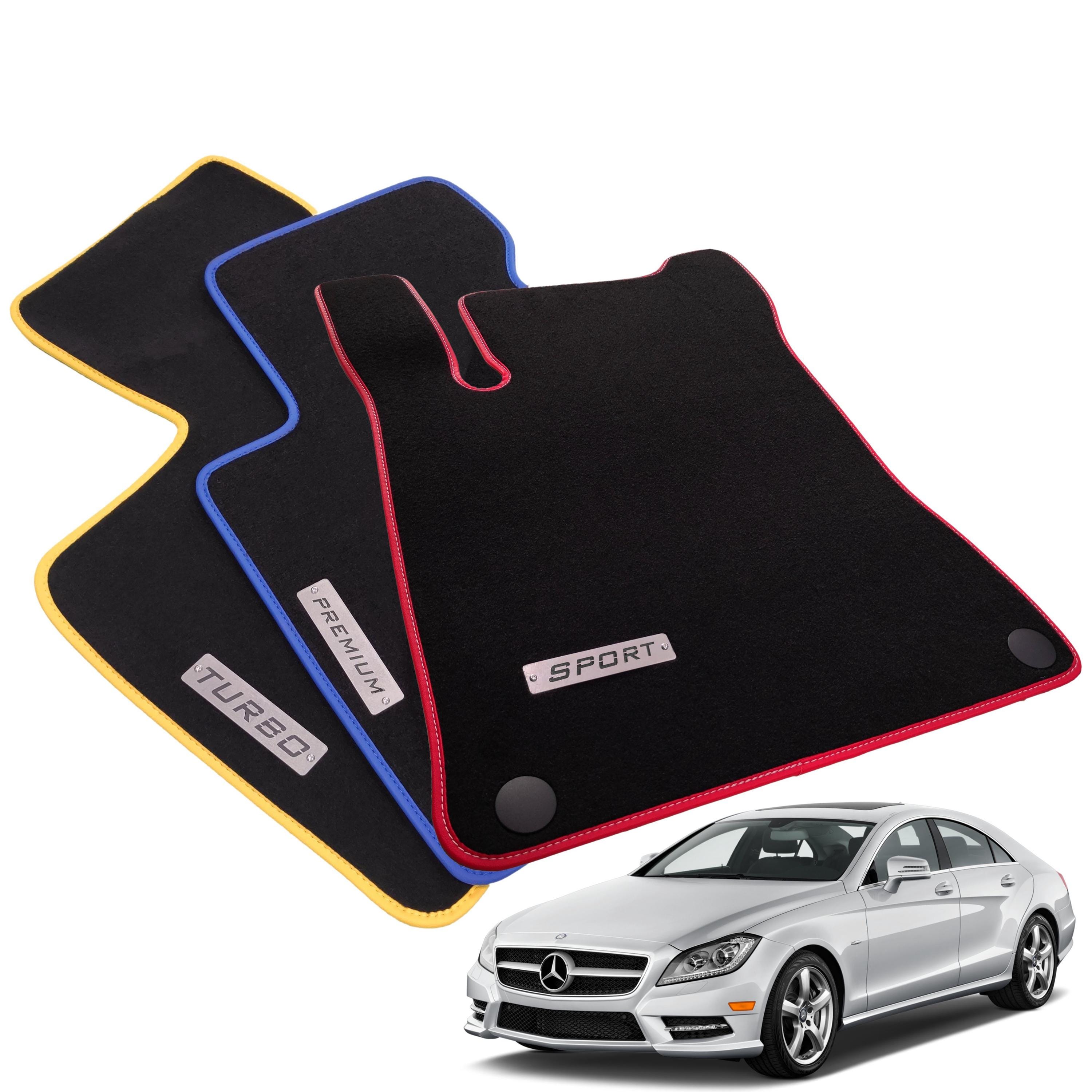 Mercedes CLS W218 Velour Floor Mats 2011-2018, CLS250 CLS350