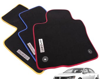 Volkswagen Jetta A6 2011-2017 Velour Custom Made Floor Mats