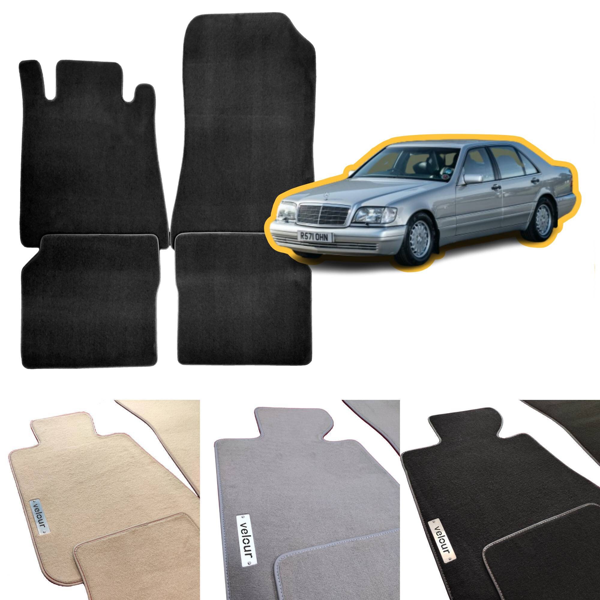W140 floor mats discount