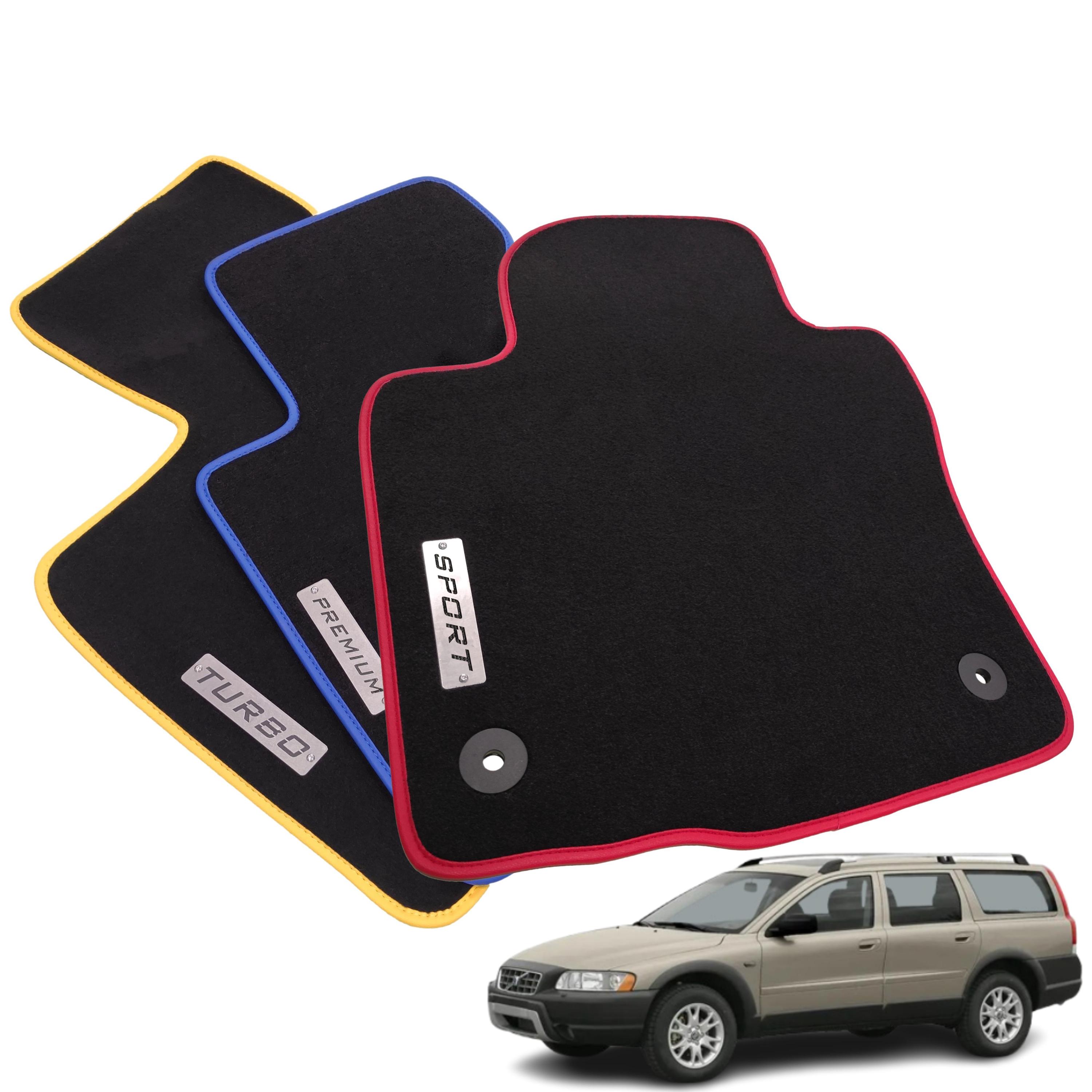 Tappetini Mercedes Atego 1 (1995-2005) Velours Neri Set 2 Pezzi Su Misura