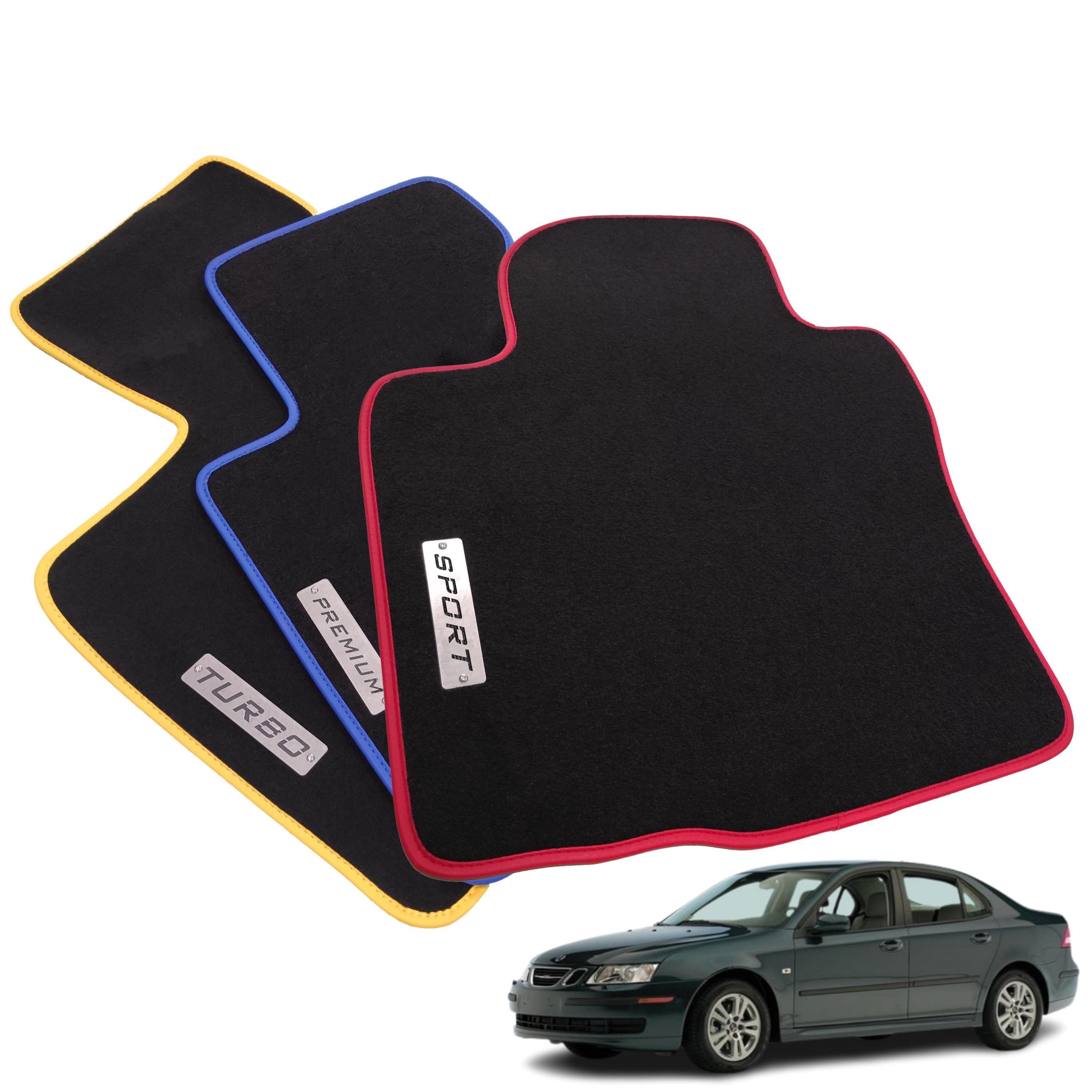 Saab 9-3 Sedan 2007-2012 Velour Custom Made Floor Mats - Etsy