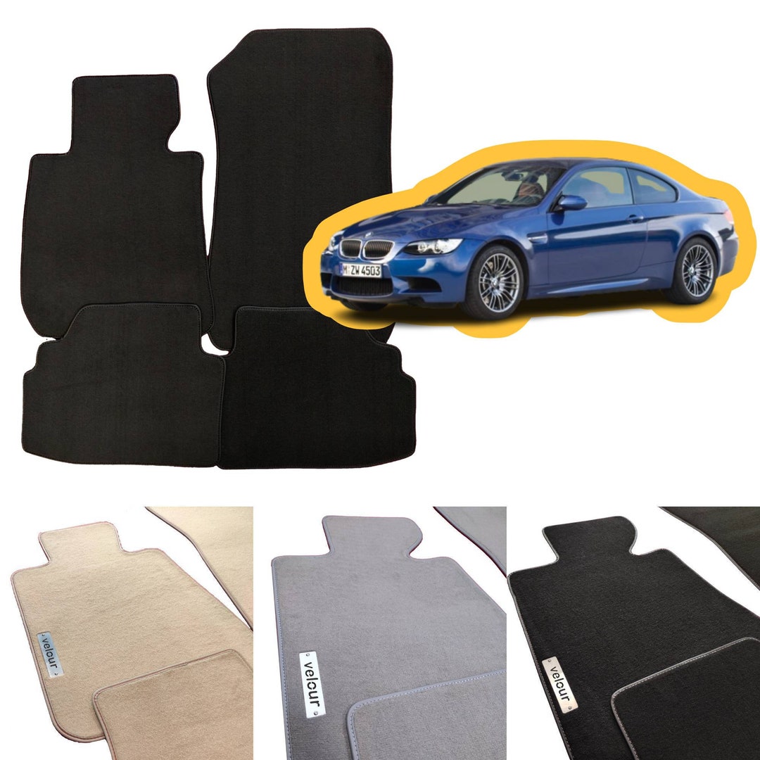 Bmw 3 Series E92 Coupe 2006-2013 Velour Custom Made Floor Mats - Etsy
