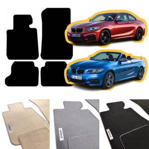 Bmw 2 Series Coupe/Convertible F22/F23 2014-2021 230İ m235İ Velour Floor Mats