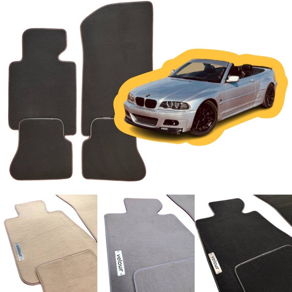 E46 convertible floor mats discount