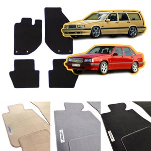 Tapis de sol en velours sur mesure Volvo 850 1984-1994