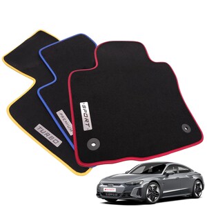 Tapis protecteurs sur mesure en velours pour Audi E-Tron GT 2021-2026