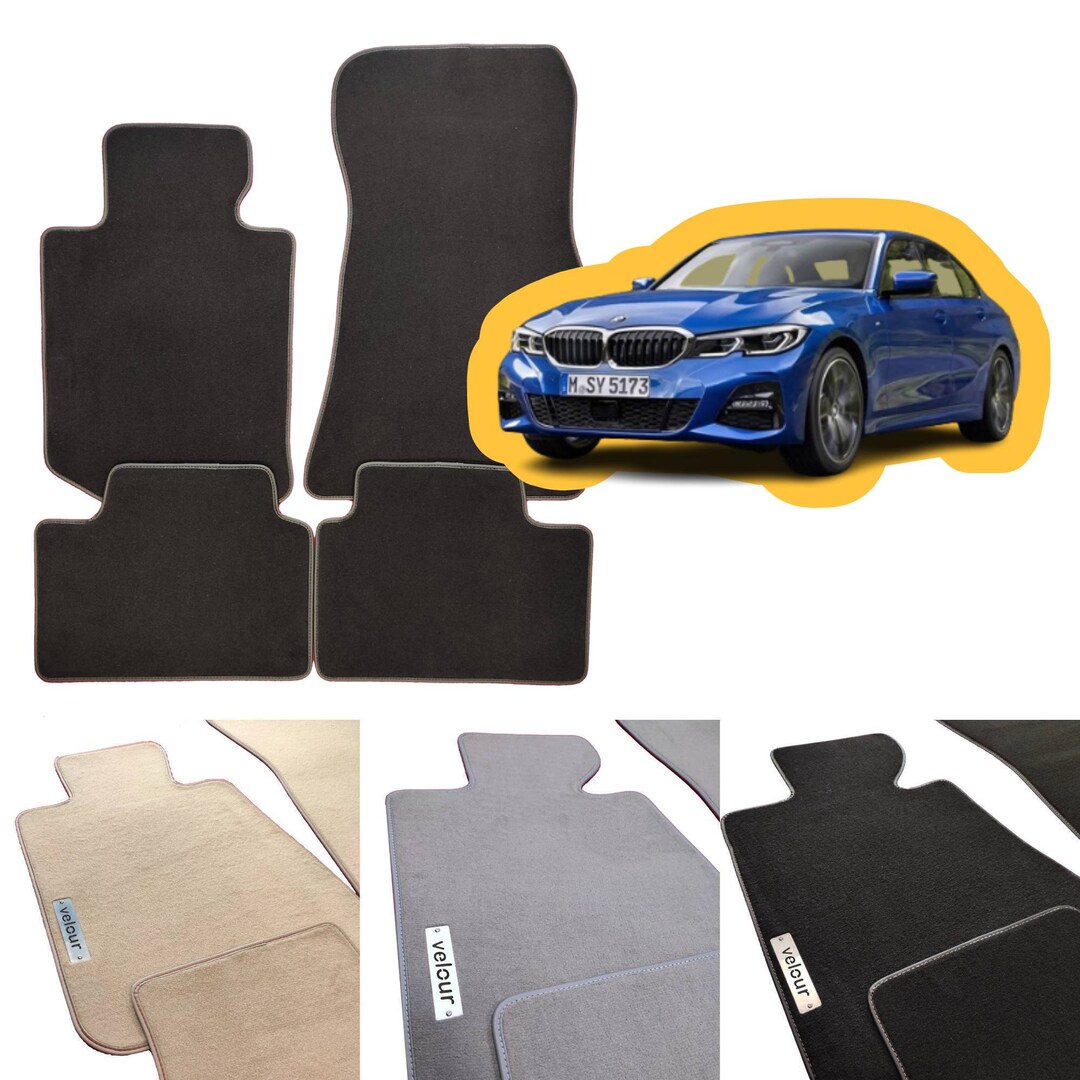 Bmw 3 Series G20/G21 Velour Custom Made Floor Mats Etsy