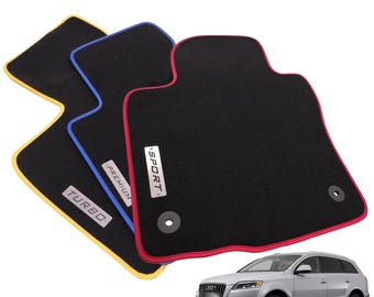Audi Q7 4L 2006-2015 Velour Custom Made Floor Mats