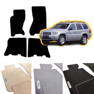 Jeep Grand Cherokee WJ 1999-2004 Velour Custom Made Floor Mats