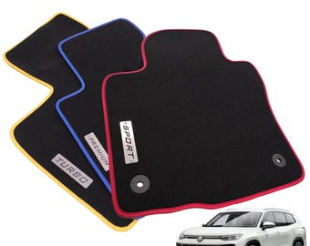 Volkswagen Tayron 2025-2026 Velour Custom Made Floor Mats