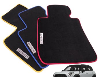 Mini Countryman R60 2010-2017 Velour Custom Made Floor Mats