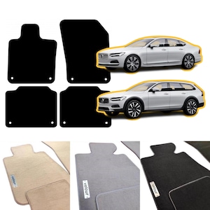 Tapis de sol en velours sur mesure Volvo S90/V90 2016-2025