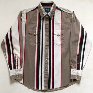 1990s Wrangler Brushpopper Western Shirt