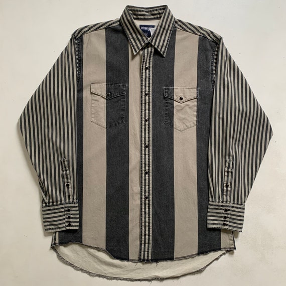 1990s Wrangler Brushpopper Western Shirt - image 1