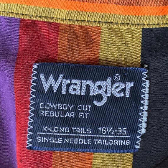 1990s Wrangler Brushpopper Western Shirt - image 4