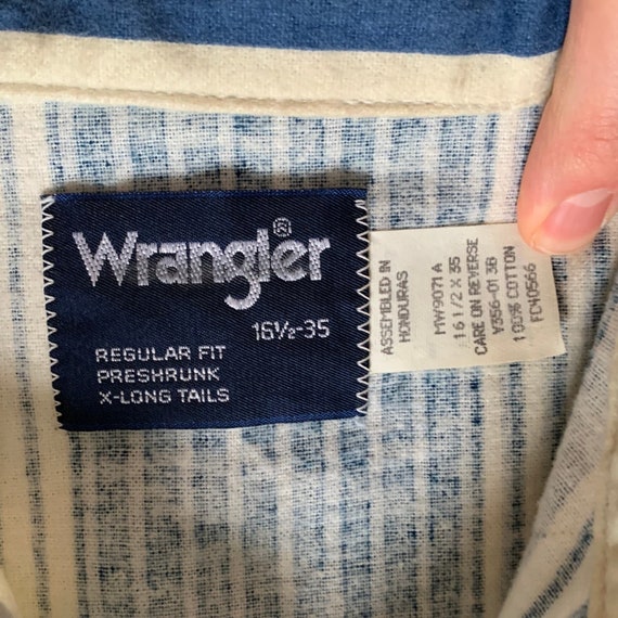 1990s Wrangler Brushpopper Western Shirt - image 4