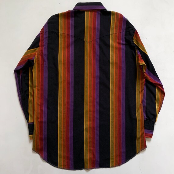 1990s Wrangler Brushpopper Western Shirt - image 3