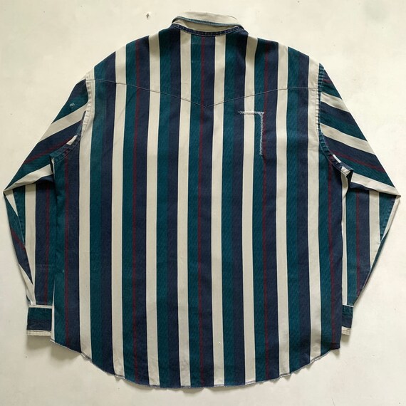 1990s Wrangler USA Brushpopper Western Shirt - image 4