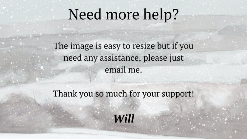 Watercolour Landscape Desktop Wallpaper Digital Background quot newlands